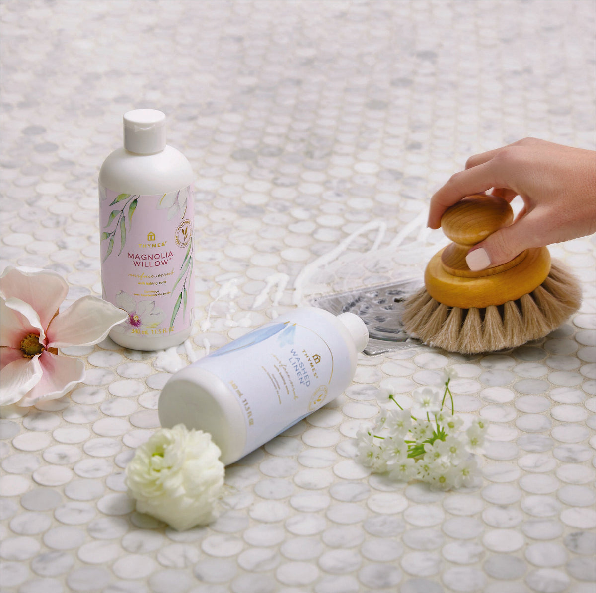 Washed Linen Surface Scrub