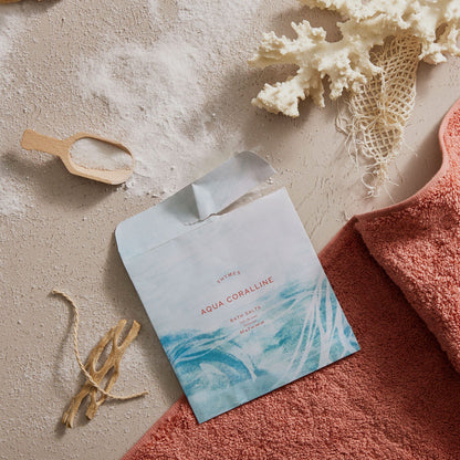 Aqua Coralline Bath Salts Envelope