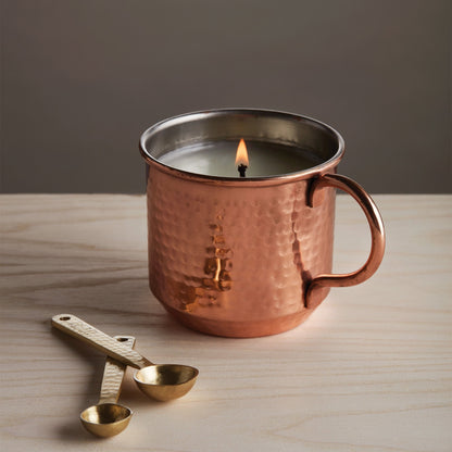 Simmered Cider Copper Cup Candle