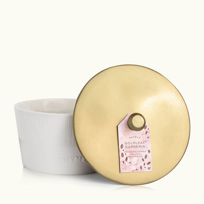 Goldleaf Gardenia Statement 3-Wick Candle
